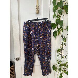 Universal Thread Blue Floral Pants